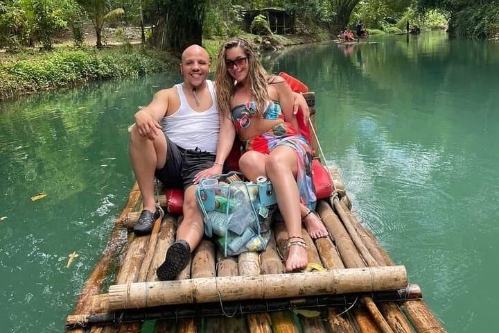 Bamboo Rafting on Jamaica's Great River with Limestone Foot Massage photo 2