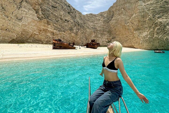 Zakynthos Shipwreck & Blue Caves Small-Group Tour — Land and Sea Adventure photo 2