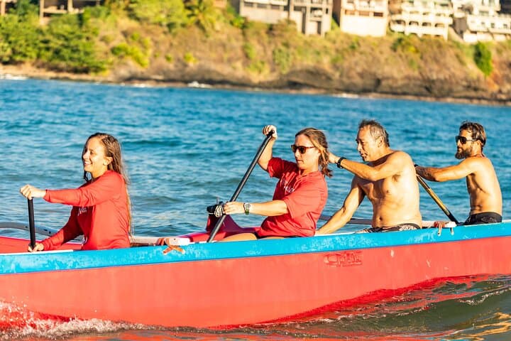 Outrigger Canoe Surfing at Kalapaki Beach: Paddle and Ride Hawaiian Waves photo 2