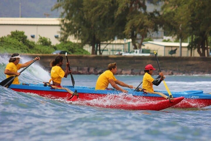 Outrigger Canoe Surfing at Kalapaki Beach: Paddle and Ride Hawaiian Waves photo 4