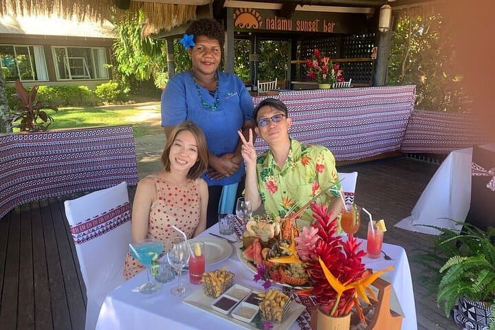 Helicopter Sunset Dinner at First Landing Beach Resort, Fiji photo 5