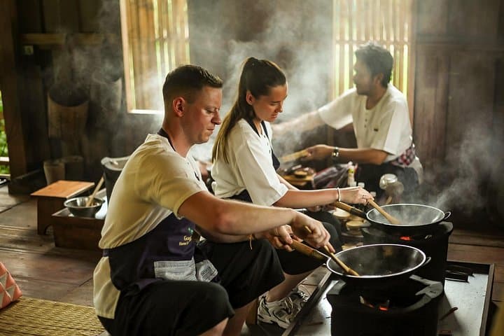 Hands-On Lanna Cooking Class in Chiang Mai: Market, Farm & Traditional Techniques photo 2