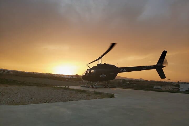 Santorini Helicopter Tour: 30-Minute Private Flight over Caldera and Oia photo 3