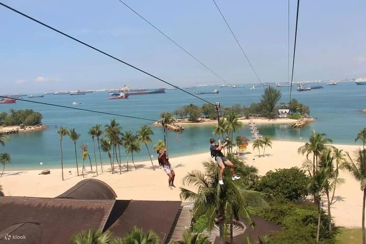 MegaZip Sentosa: 450m Zipline Over Jungle and Siloso Beach photo 3