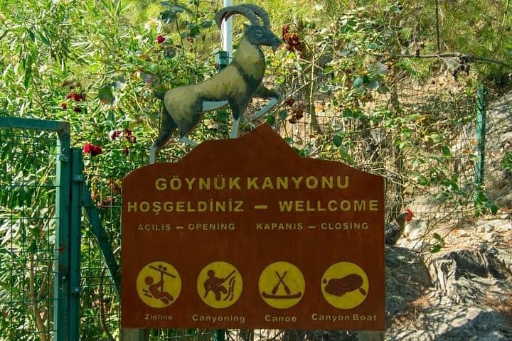 Göynük Canyon Canyoning and Zipline Adventure from Antalya photo 1