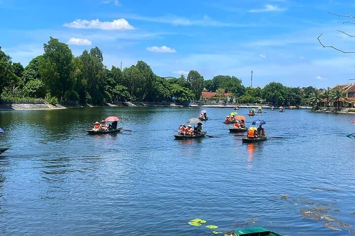 Ninh Binh Excursion: Tam Coc Boat Ride, Mua Cave Climb, Biking & Sunset Party from Hanoi photo 4
