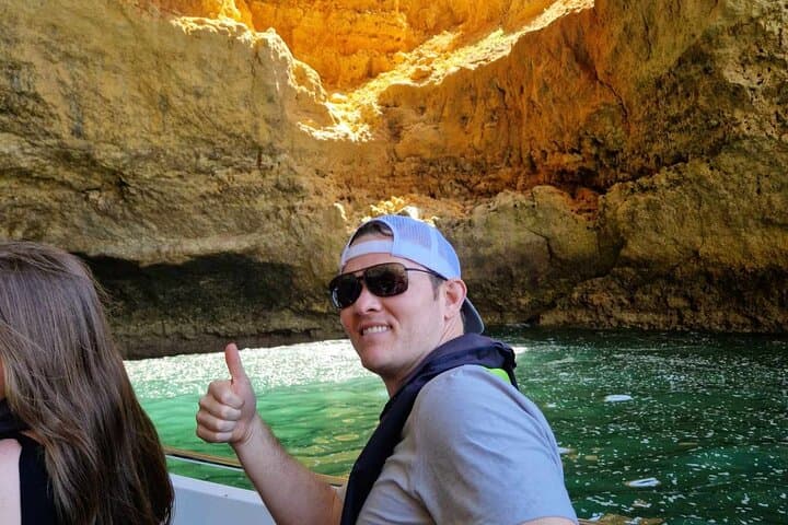 Private Algarve Coastal Tour — Benagil Sea Cave, Lagos Cliffs & Secret Beaches