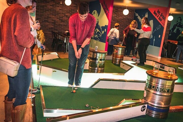 All-Day Unlimited Mini Golf and Games in Sacramento — Tipsy Putt & Neon Indoor Course