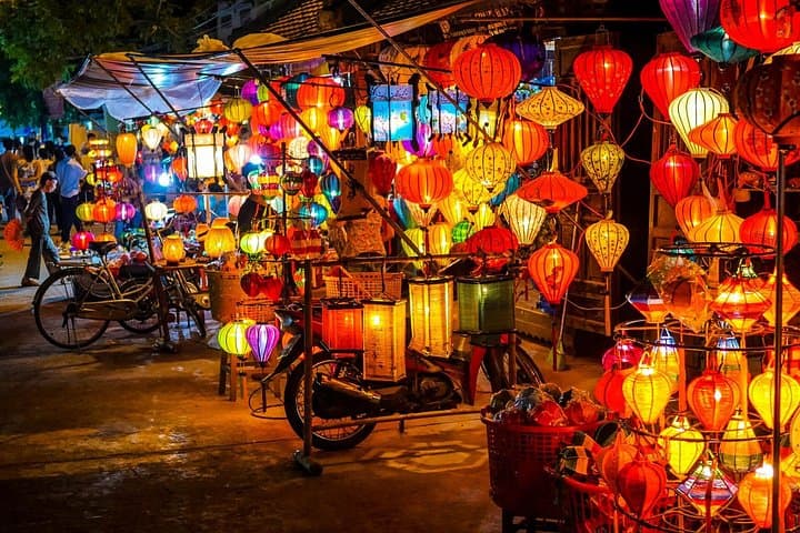 Marble Mountains to Lanterns: Hoi An Night Tour with Am Phu Cave & Linh Ung photo 1