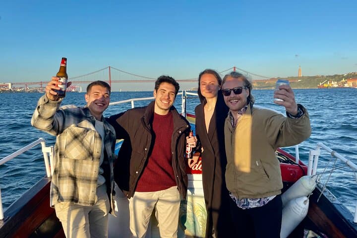 Lisbon Tagus Boat Tour — Daytime & Sunset Traditional Wooden Cruise photo 4