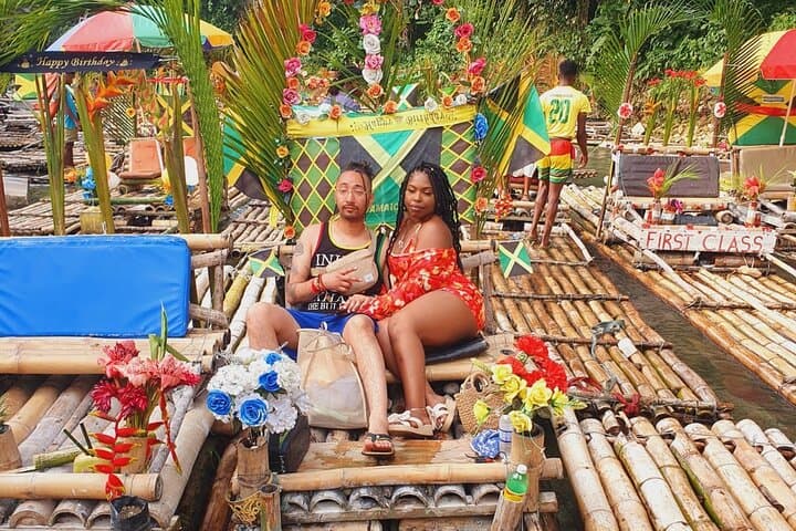 Bamboo Rafting on Jamaica's Great River with Limestone Foot Massage photo 3