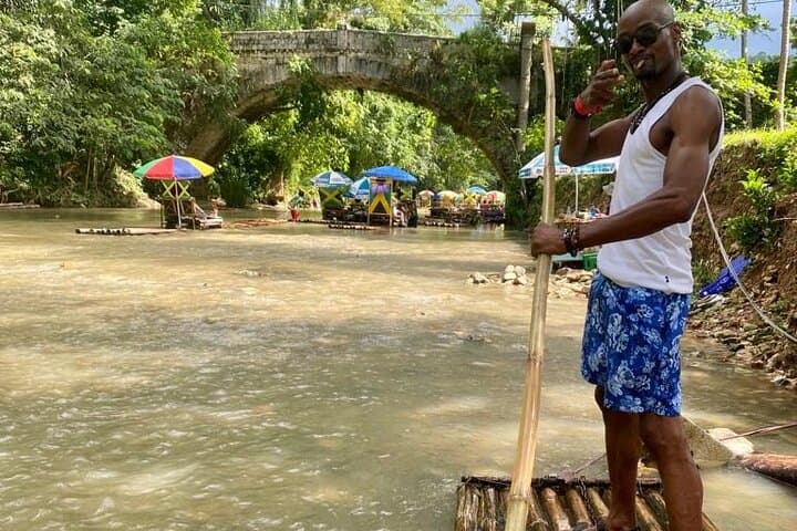 Bamboo Rafting on Jamaica's Great River with Limestone Foot Massage photo 4