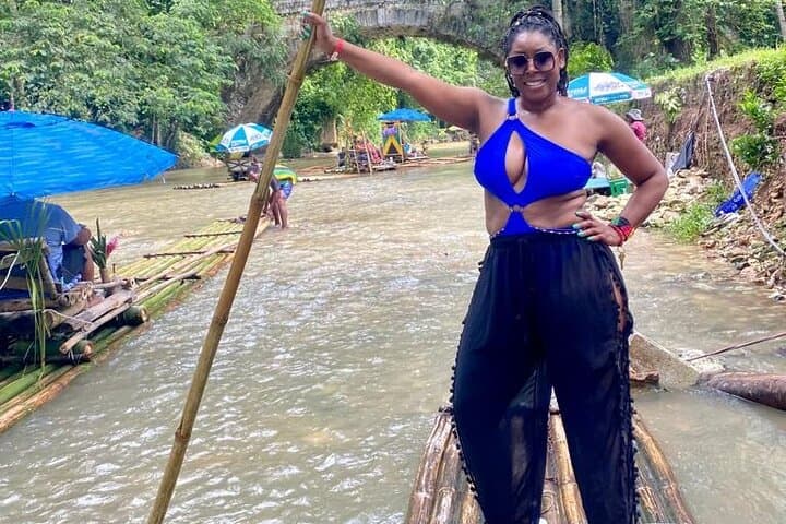 Bamboo Rafting on Jamaica's Great River with Limestone Foot Massage photo 5