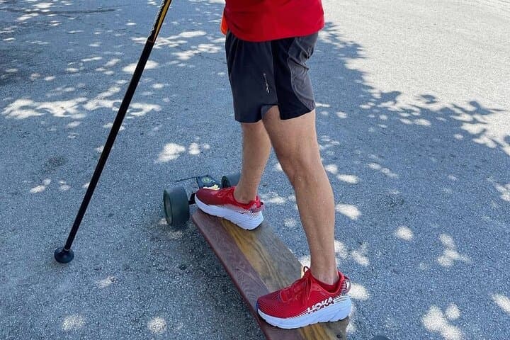 Land Paddling DonkBoard: Full-Body SUP Experience on Pavement photo 2