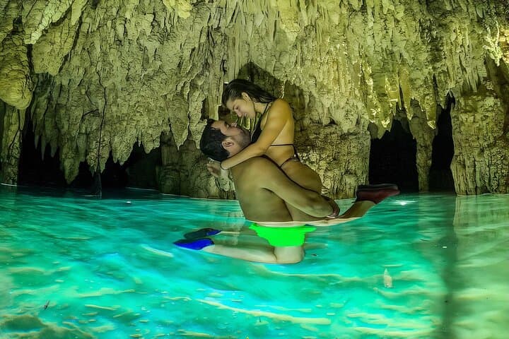 Playa del Carmen Cenotes Tour: Swim Yum-Ha, Luna & Sombra