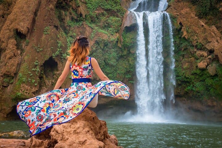 Ouzoud Waterfalls Private Day Trip from Marrakech — Hike to Morocco's Olive-Girdled Cascades