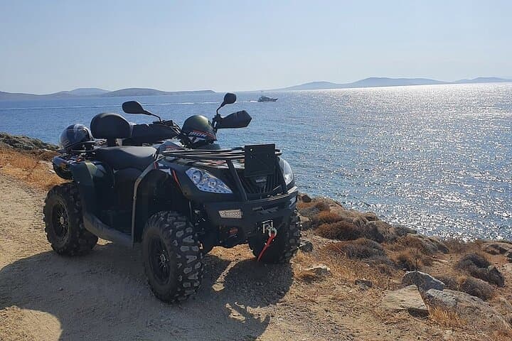 Mykonos ATV Rental: Full-Day 450cc Quad Adventure to Hidden Beaches photo 4