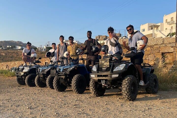 Mykonos ATV Rental: Full-Day 450cc Quad Adventure to Hidden Beaches photo 1