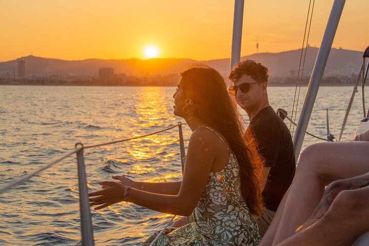 Sunset Private Catamaran Cruise in Barcelona from Port Olímpic photo 6