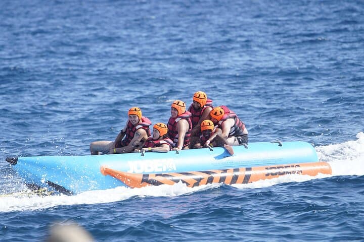 Banana Boat Ride in Barcelona: Fast-Paced Tow Along Barceloneta