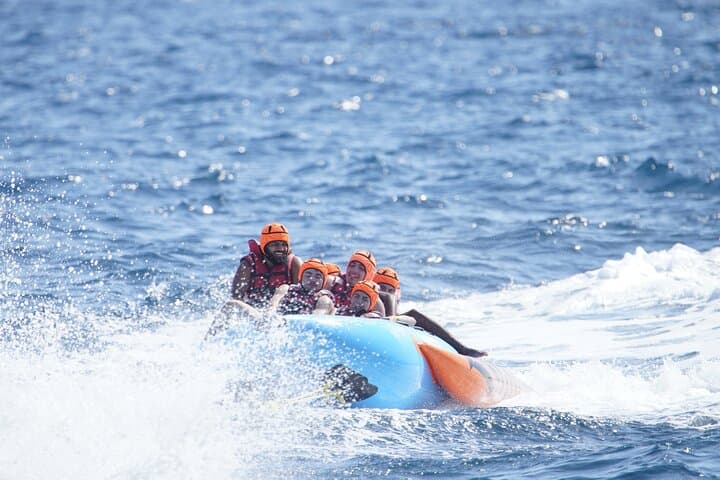 Banana Boat Ride in Barcelona: Fast-Paced Tow Along Barceloneta photo 2