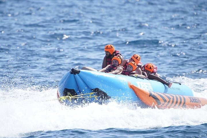 Banana Boat Ride in Barcelona: Fast-Paced Tow Along Barceloneta photo 5