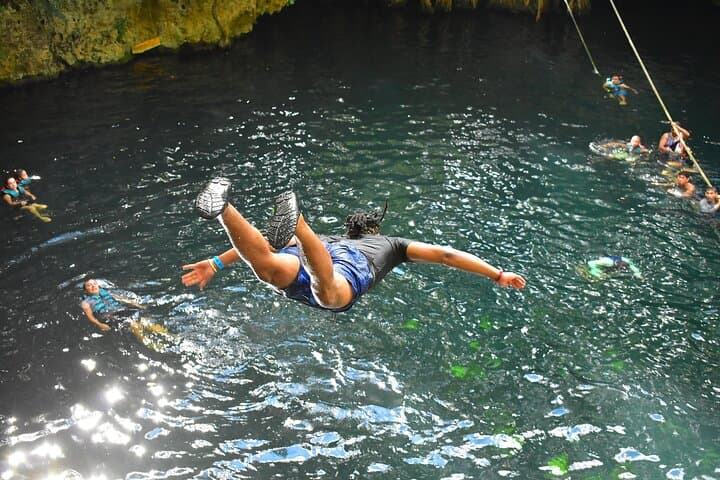 Cancun ATV & Isla Mujeres Catamaran Combo: Jungle Ziplines, Cenotes & Playa Norte photo 4