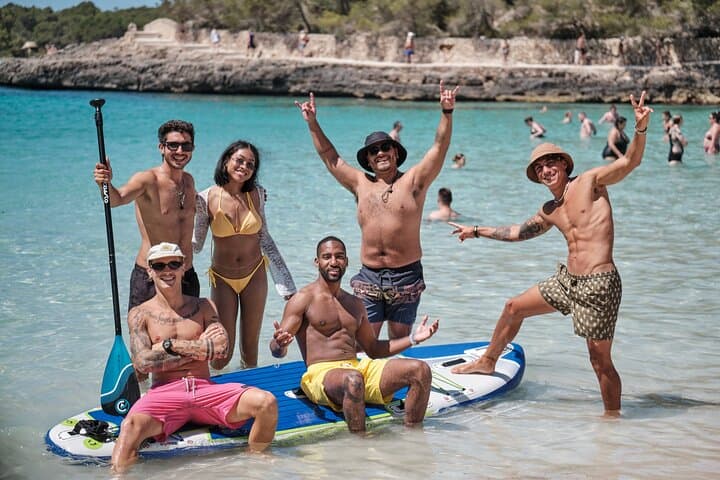 Full-Day SUP & Snorkel Adventure to Cala Mondragó, S'Amarador & Caló de sa Barca Trencada