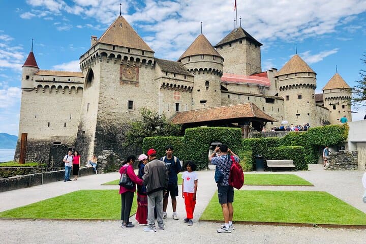 Steam Boat to Chillon Castle & Chaplin's World — Day Tour from Geneva