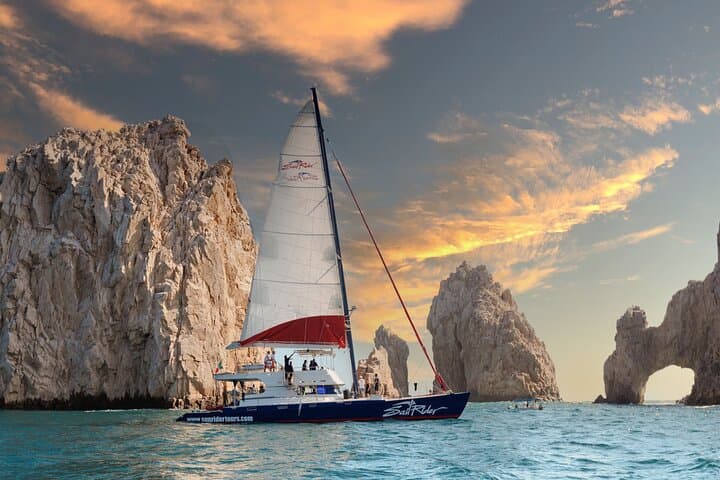 Sunset Tequila Tasting Catamaran Cruise in Cabo San Lucas