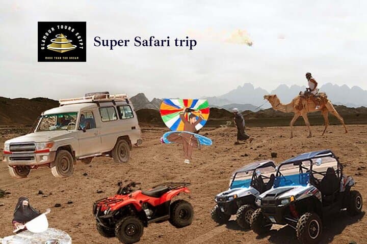 Hurghada Super Safari: Quad Bikes, Dune Buggies & Bedouin Camp Experience photo 2