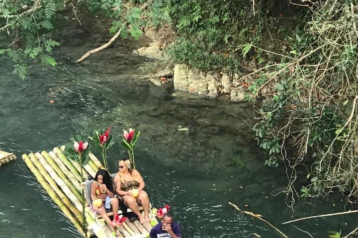 Montego Bay Bamboo Rafting: Private Raft, Limestone Leg Massage & Hip Strip photo 3