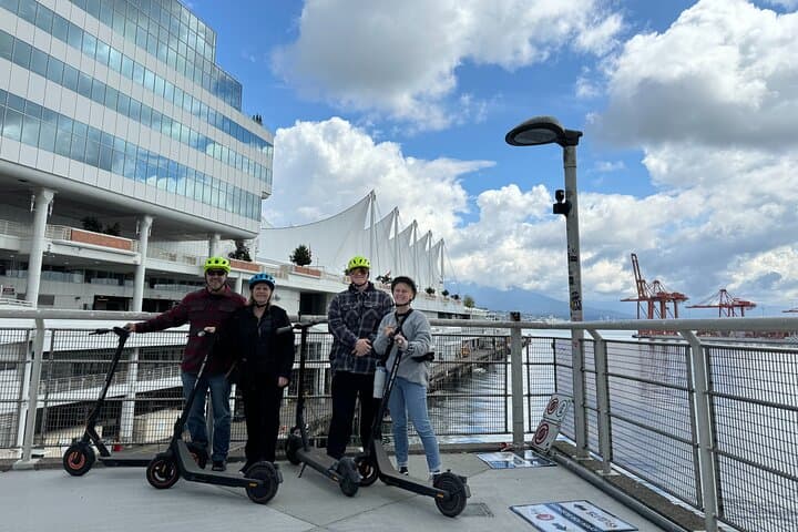 Vancouver E‑Scooter & Electric Unicycle Tour — Secret Spots, Seawall & Gastown photo 4