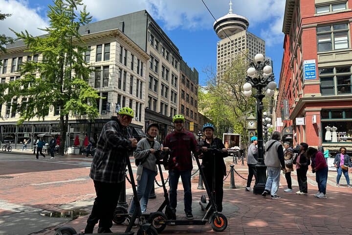 Vancouver E‑Scooter & Electric Unicycle Tour — Secret Spots, Seawall & Gastown photo 5