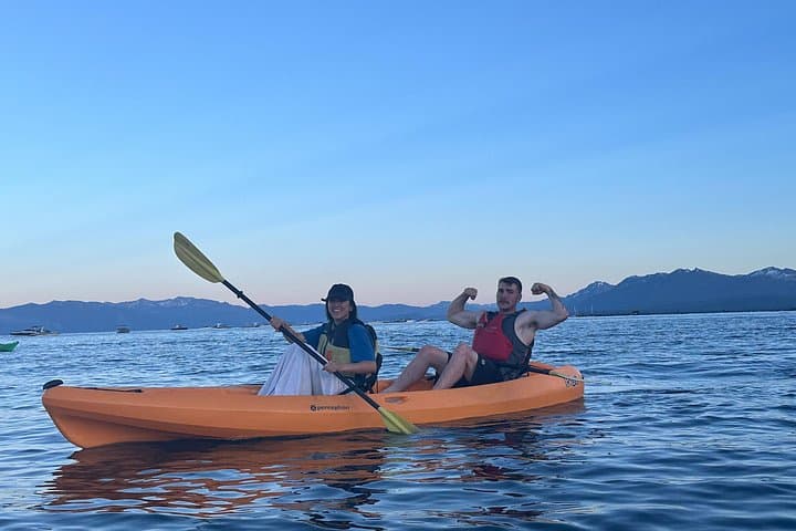 Paddle South Lake Tahoe: 3-Hour Tandem Kayak Rental from El Dorado Beach photo 3