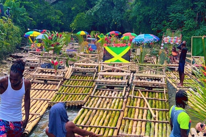 Montego Bay Jamaica Experience: Bamboo Rafting, Limestone Massage & Jet Ski Combo photo 2