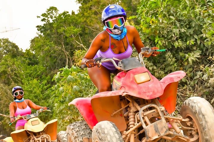 Tulum Eco-Park Adventure: ATVs, Cenote Swim, Zip Lines & Rappel