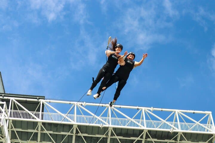 Skypark Sentosa Giant Swing: 40m Coastal Thrill Over Siloso Beach