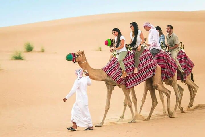 Dubai Private Morning Desert Safari: Dune Bashing, Camel Ride & ATV Adventure photo 4