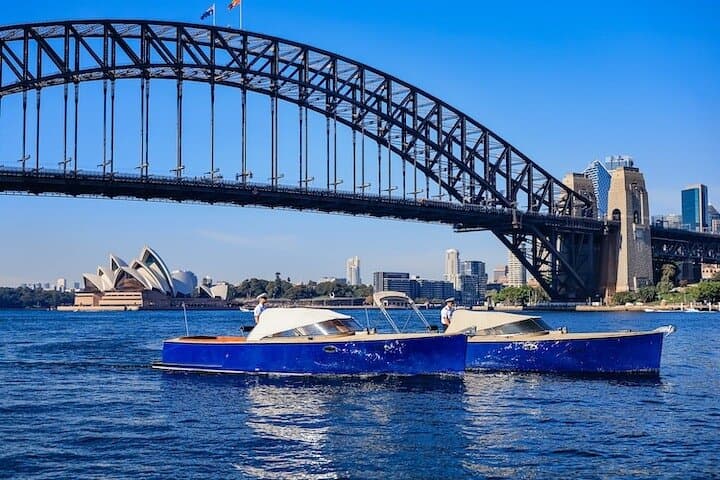 Classic Wooden Speedboat Cruise on Sydney Harbour: Private 2‑Hour Montebello Experience photo 3