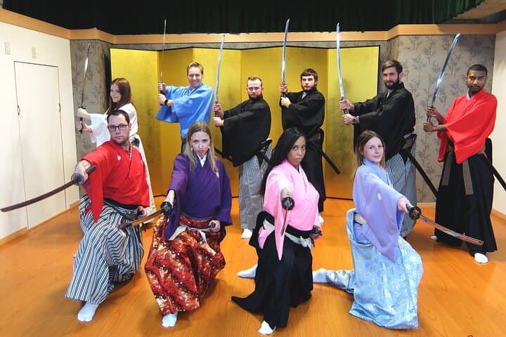 Kyoto Private 6-Hour Walking Tour with Samurai Sword Lesson & Kenbu Show photo 2
