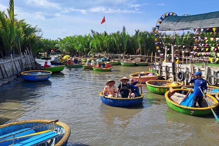 Coconut Jungle to Hoi An Lantern Boat Ride: Basket Boats, Ancient Houses & Night Market photo 4