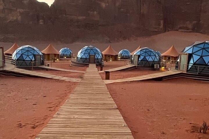 Wadi Rum Mokh 2-Day Private Desert Tour with Overnight Camp & Petra Visit