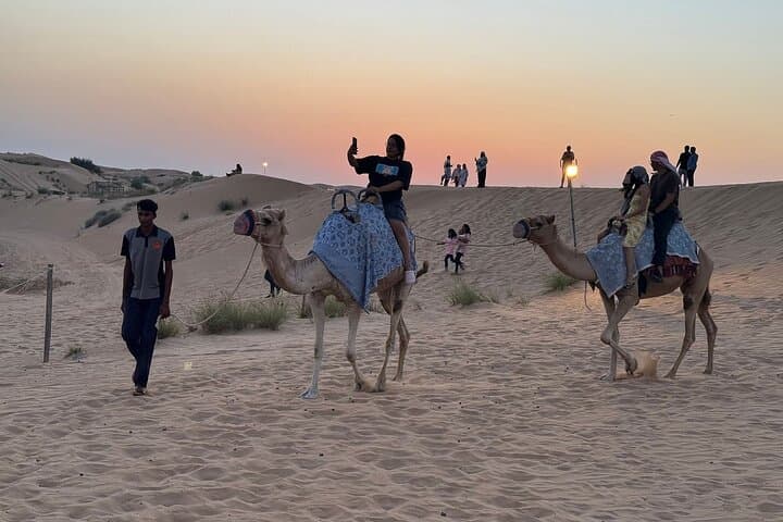 Red Dunes Desert Safari in Dubai: Dune Bashing, Camel Rides & BBQ Evening photo 2