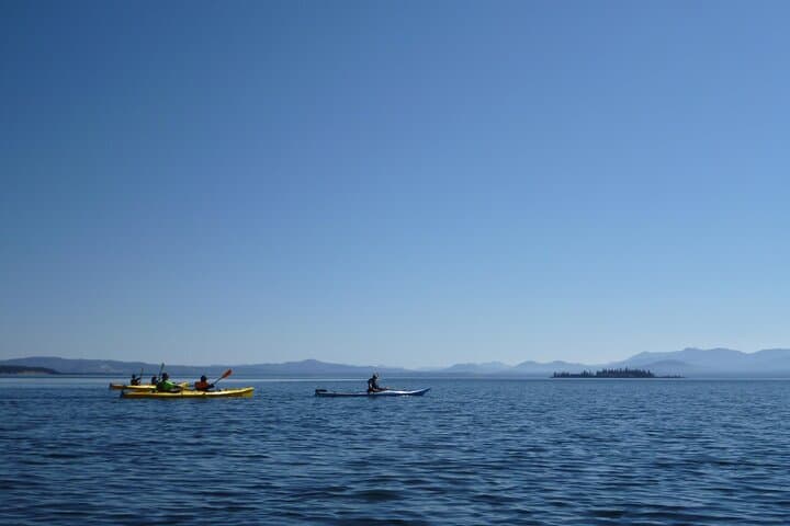 Yellowstone Lake Sunset Paddle: Kayak the West Thumb Geyser Basin at Dusk photo 6
