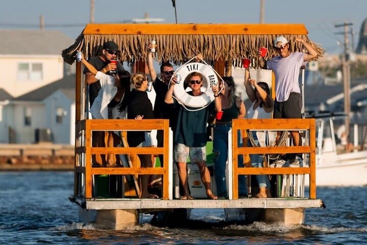 Tybee Tiki Boat Adventure: 90-Minute Dolphin Cruise from Tybee Island Marina