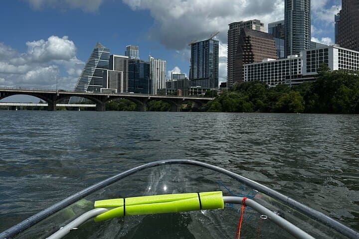 Clear Kayak Tour on Lady Bird Lake: Paddle Beneath Austin's Downtown Skyline photo 4