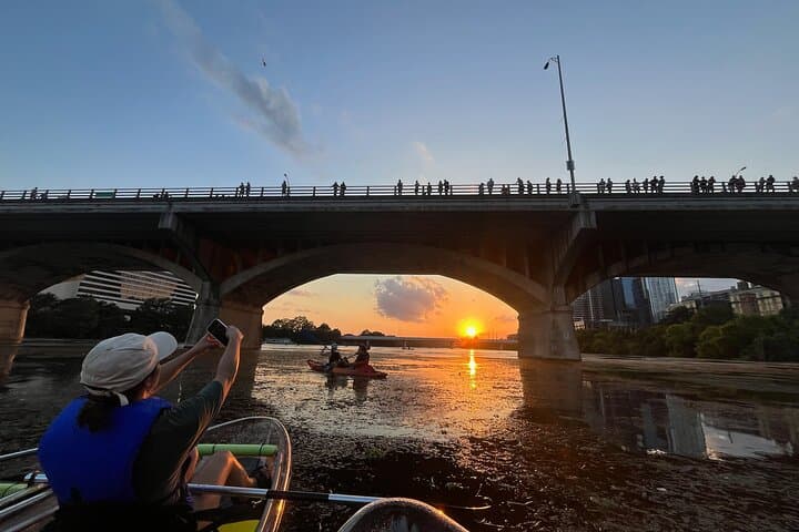 Clear Kayak Tour on Lady Bird Lake: Paddle Beneath Austin's Downtown Skyline photo 6