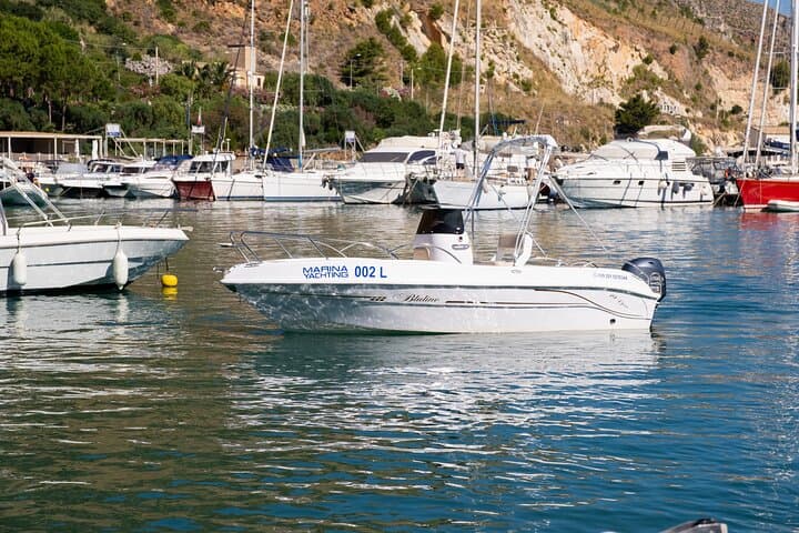 Self-Drive Boat Rental in San Vito Lo Capo — No License Needed