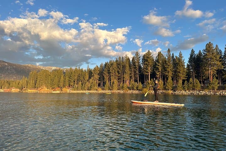 South Lake Tahoe SUP Lesson: Early-Morning Stand Up Paddleboard Basics photo 3